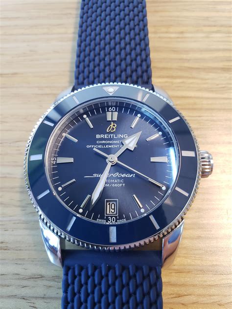 breitling superocean heritage ii 42 blue